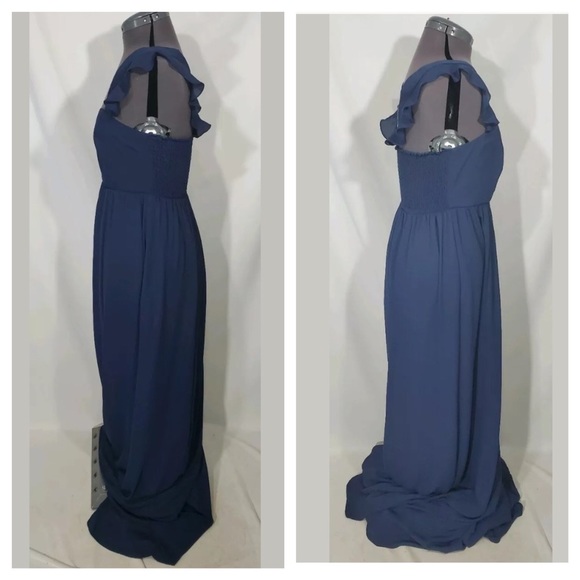 NWT Show Me Your Mumu June Maxi Dress Navy Sz XL - Picture 7 of 8